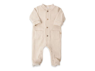 Immagine di Bamboom tutina con apertura davanti warm white tg 1 mese