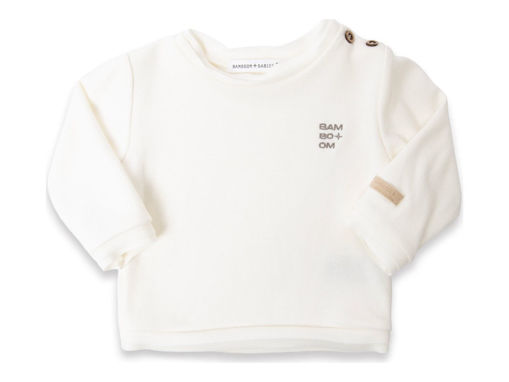Immagine di Bamboom maglia ml natural white tg 6 mesi - Maglie