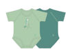 Immagine di J BIMBI body taglia unica 0-36 4season 2 pz pino + brontosauro - Body neonato