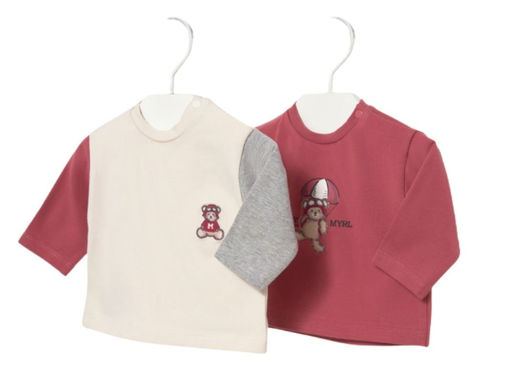 Immagine di Mayoral set 2 maglie m/l prugna tg 2-4 mesi