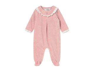 Immagine di Mayoral tutina elegante velluto rosa baby tg 0-1 mesi