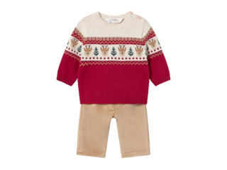 Immagine di Mayoral compl.pantalone lungo jersey rosso tg 4-6 mesi