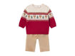 Immagine di Mayoral compl.pantalone lungo jersey rosso tg 12 mesi