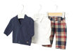Immagine di Mayoral compl. pantal. camicia cardig blu scuro tg 6-9 mesi