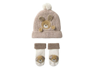 Immagine di Mayoral set cappello e calzini moka melange tg 3 mesi