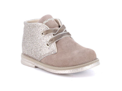 Immagine di Primigi scarponcini con lacci nude/fango tg 19 - Scarpine neonato