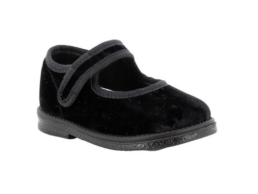 Immagine di Primigi ballerina in velluto nera tg 19 - Scarpine neonato