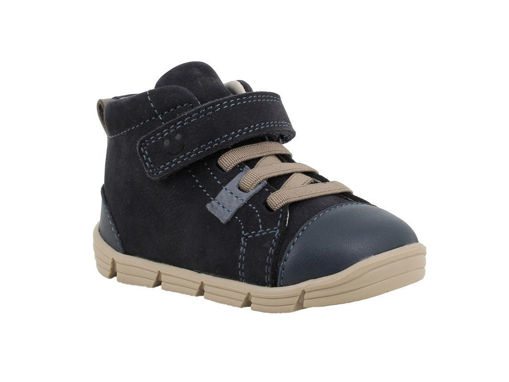 Immagine di Primigi scarponcino blue con strappo e lacci tg 19 - Scarpine neonato