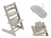 Immagine di Stokke seggiolone Tripp Trapp cashmere grey + Newborn Set V2 - Seggioloni pappa