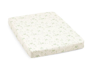 Immagine di Stokke lenzuolo con angoli Nighti mini 60x80 cm sage green map - Corredino nanna neonato