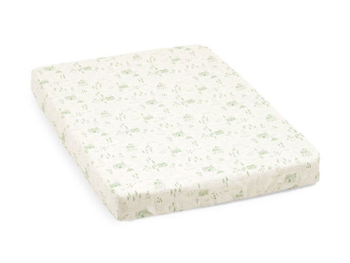 Immagine di Stokke lenzuolo con angoli Nighti mini 60x80 cm sage green map - Corredino nanna neonato