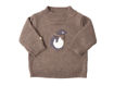 Bamboom maglia Knitted Pinguino light chocolate