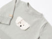 Dettaglio maglia Knitted Cane Bamboom Acqua 1273-475