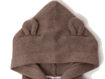 Dettaglio cappuccio cardigan Bamboom Ash Brown 1265-442