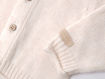 Dettaglio cardigan Bamboom Warm White 1265-128