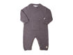 Bamboom tutina con colletto a maglia Night Blue 1264-517