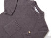 Dettaglio tutina con colletto a maglia Bamboom Night Blue 1264-517
