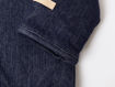 Dettaglio manica giacca Bamboom Jeans Blu