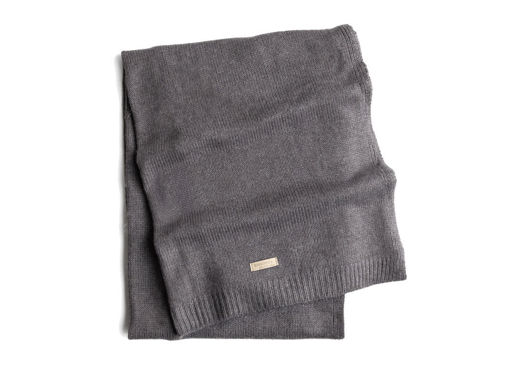 Bamboom copertina in maglia 80x100 cm Midnight Blu 1261