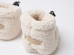 Dettaglio chiusura babbucce Bamboom Warm White 1256TE00084