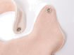 Dettaglio Bamboom bavaglino fiore Warm Pink 1234TE00088