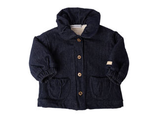 Bamboom giacca bimba con colletto Jeans Blu 1224TE00083