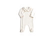 Bamboom tutina colletto con piedi Natural White 1225TE00087