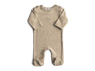 Bamboom tutina con ricamo Sand 1236TE00088