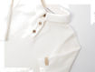 Dettaglio Bamboom maglia polo Natural White 1240TE00087