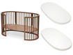 Immagine di Stokke lettino Sleepi V3 warm brown completo di materasso e lenzuolo - Lettini