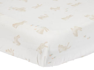 Immagine di Little Dutch lenzuolo con angoli 60 x 120 cm Baby Bunny - Corredino nanna neonato