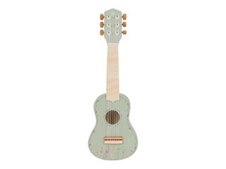 Immagine di Little Dutch chitarra in legno Safari Friends verde - Giochi educativi per neonati