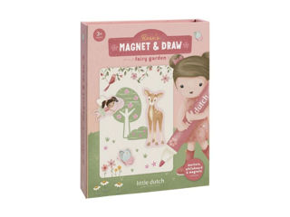 Immagine di Little Dutch set magnetico rosa - Giochi educativi per neonati