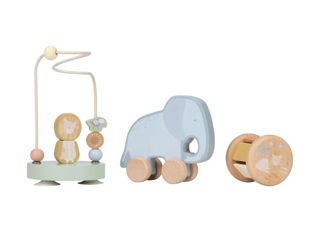 Immagine di Little Dutch set regalo in legno FSC Safari Friends - Giochi in Legno per Bambini