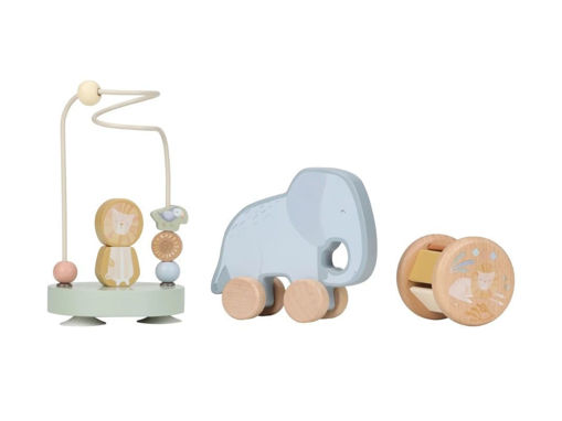 Immagine di Little Dutch set regalo in legno FSC Safari Friends - Giocattoli in legno Little Dutch