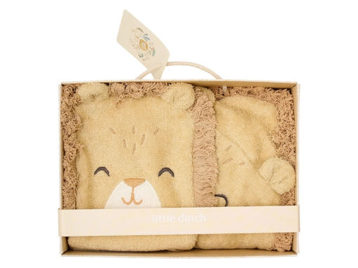 Immagine di Little Dutch set regalo Safari Friends leone - Idee regalo neonato