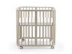 Immagine di Stokke culla Nighti mini completa (materasso e ruote inclusi) vanilla white - Culle