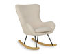 Immagine di Quax sedia a dondolo Basic Bouclé sheep beige