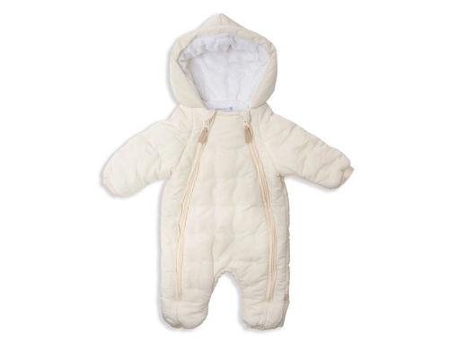 Immagine di Bamboom tuta da neve natural cream tg 3-6 mesi - Capi spalla