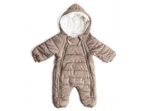Immagine di Bamboom tuta da neve light chocolate tg 3-6 mesi - Capi spalla