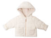 Immagine di Bamboom giacca bimba con tasche teddy warm white tg 6 mesi
