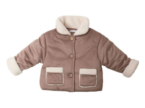 Immagine di Bamboom giacca montoncino light chocolate tg 9-12 mesi - Capi spalla