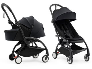 Immagine di Stokke duo Yoyo5 completo di rivestimento 0+ e 6+ nero - Passeggini duo