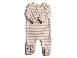 Immagine di Bamboom tutina felpata da bimba stripes pink tg 1 mese - Tutine