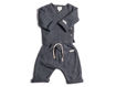 Immagine di Bamboom twinset con apertura incrociata blu tg 1 mese