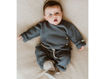 Immagine di Bamboom twinset con apertura incrociata blu tg 1 mese