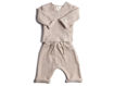 Immagine di Bamboom twinset con apertura incrociata sand tg 3 mesi - Tutine