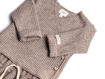 Immagine di Bamboom twinset con apertura incrociata soft brown tg 1 mese