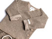 Immagine di Bamboom twinset con apertura incrociata melange sand tg 1 mese