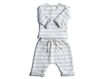 Immagine di Bamboom twinset con apertura incrociata acqua tg 3 mesi - Tutine